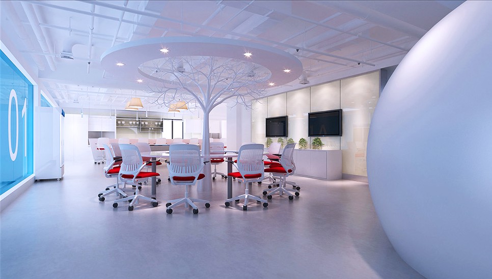 一覽英才網(wǎng)絡(luò)辦公室裝修