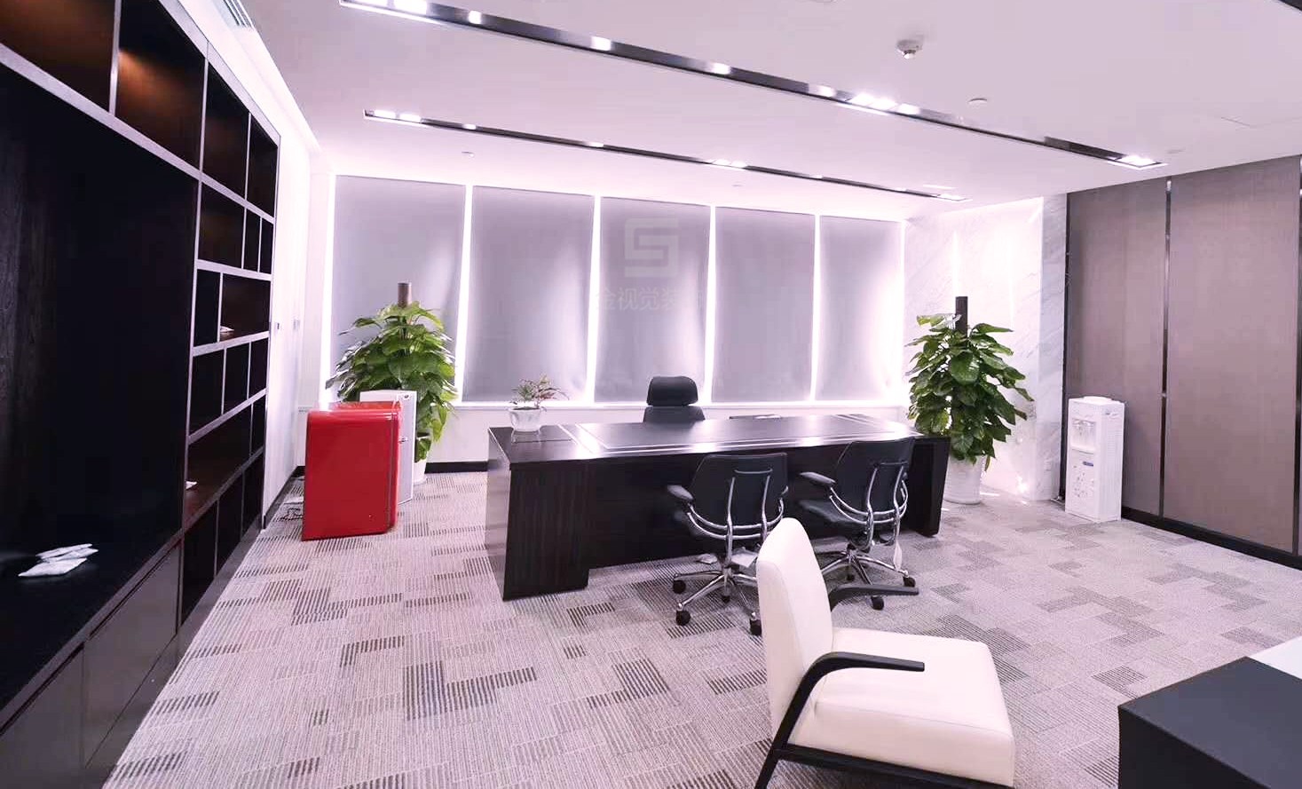 旅游公司總經(jīng)理室裝修設(shè)計