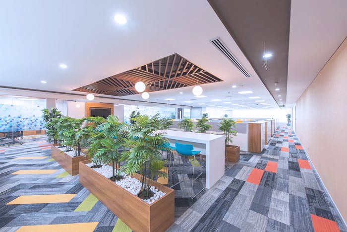 辦公區(qū)過道設計