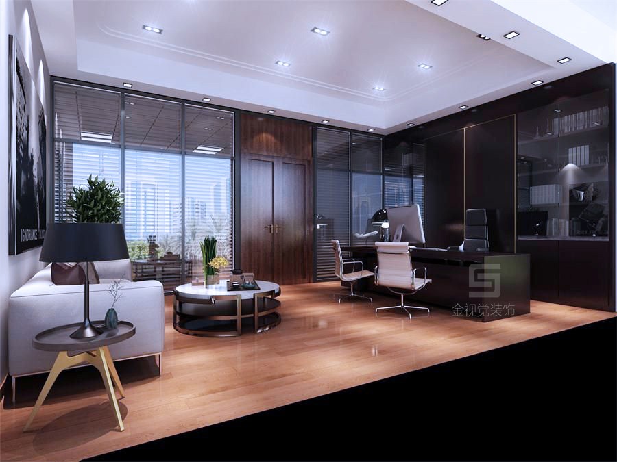 公司總經(jīng)理室裝修設(shè)計