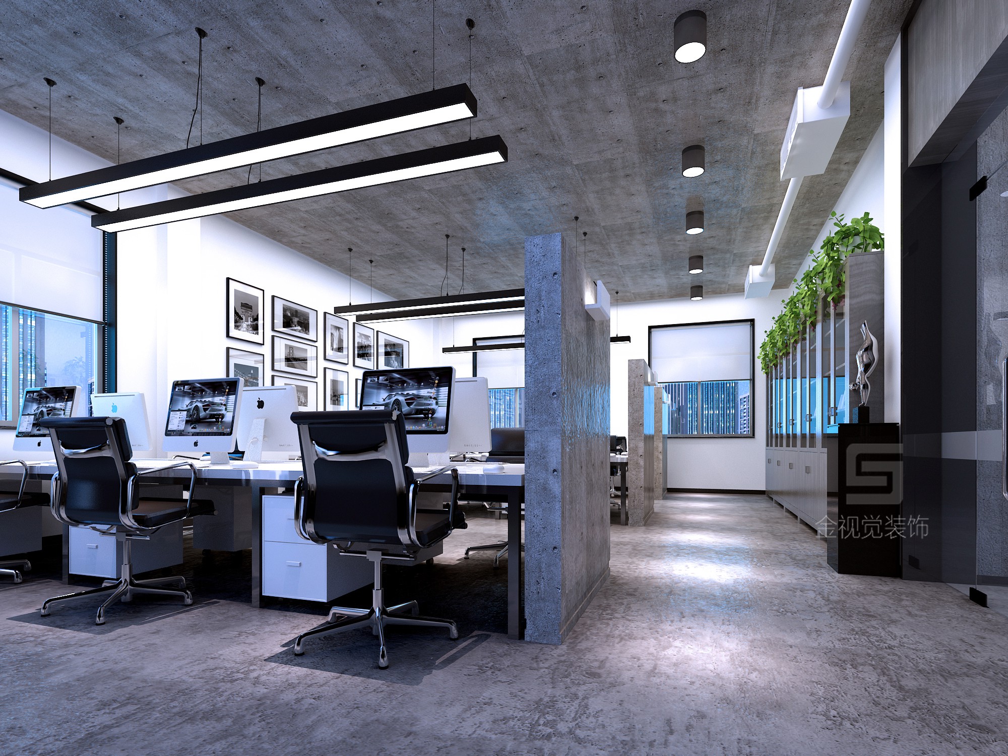 設(shè)計公司辦公區(qū)設(shè)計