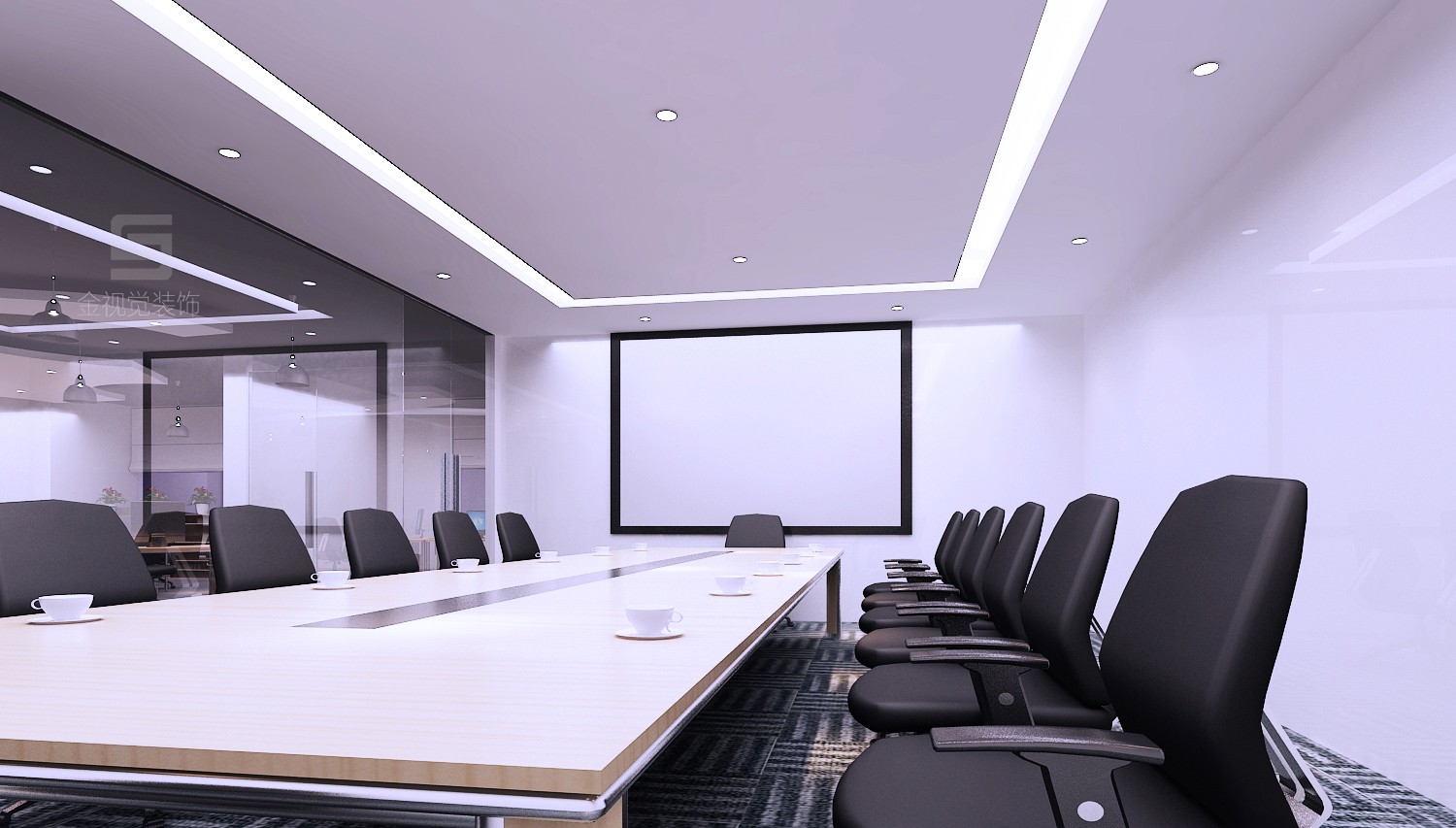 游戲公司會(huì)議室裝修設(shè)計(jì)