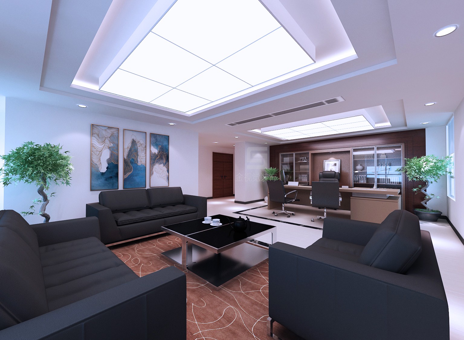 上市公司董事長辦公室設計