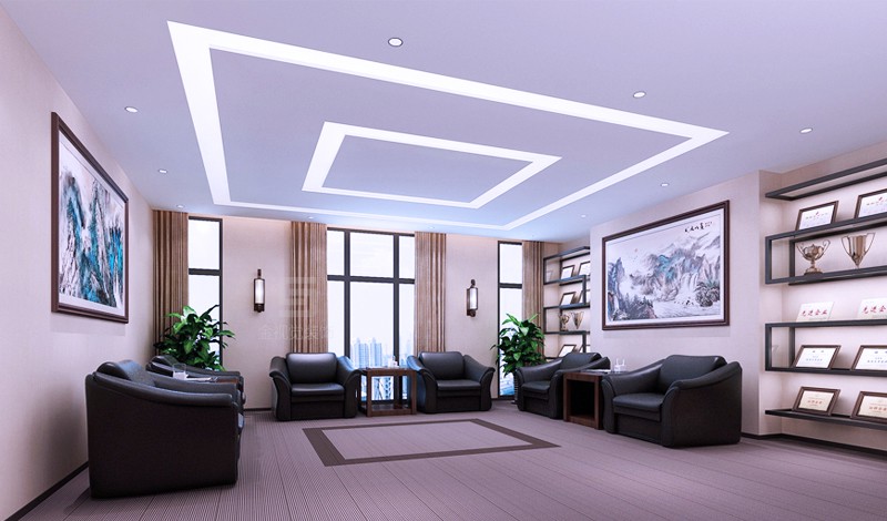 金融公司總經(jīng)理室設(shè)計