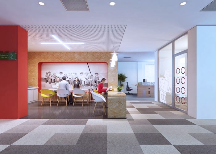 時(shí)尚、簡(jiǎn)約休息區(qū)域設(shè)計(jì)