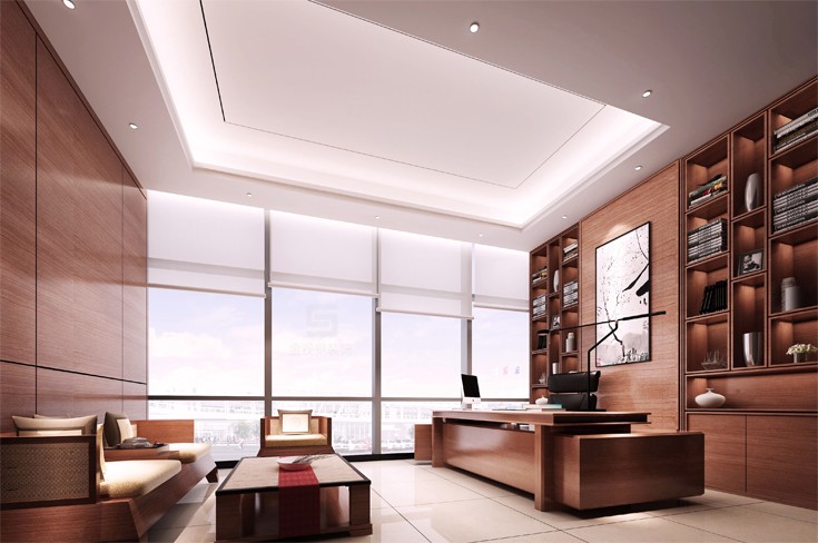 投資公司總經(jīng)理室設(shè)計