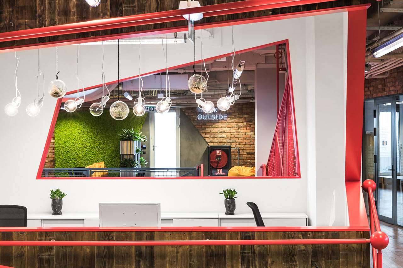 金視覺裝飾科技園辦公室裝修設計淺談