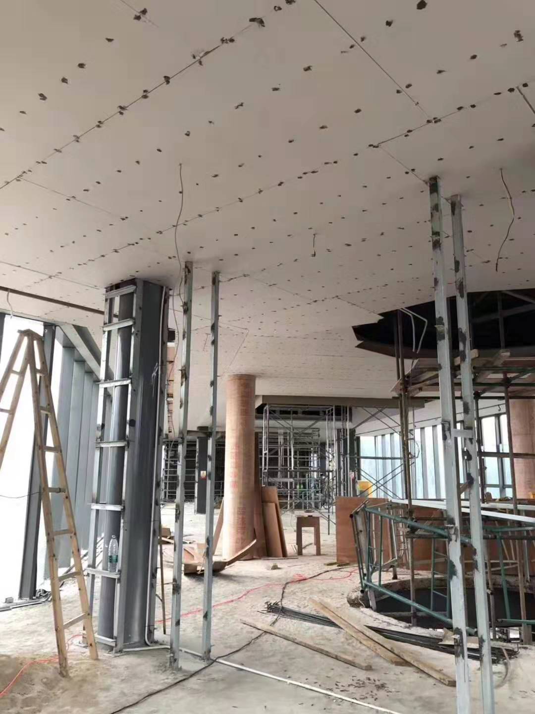 吉廣傳媒辦公室裝修施工現(xiàn)場