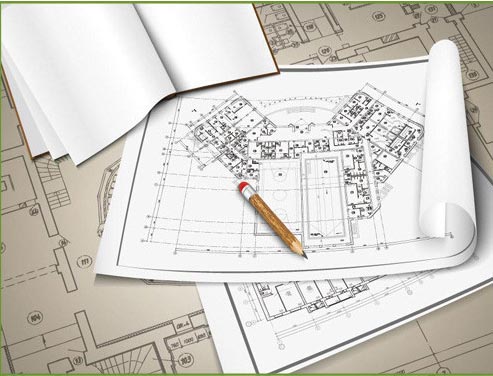  辦公室設計裝修及其他工程裝修報圖時總說白圖，今天來解析什么是建筑白圖？