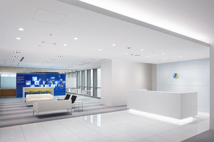 北京醫(yī)藥中心辦公室裝修設(shè)計案例