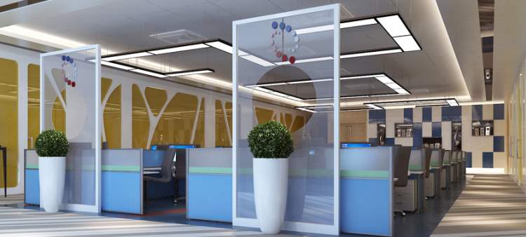 辦公室設(shè)計中辦公屏風(fēng)隔斷的作用？