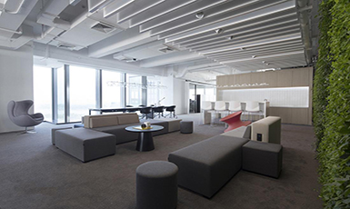 北京辦公室裝修中吊頂造型常見(jiàn)有幾種?