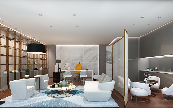 辦公室裝修吊頂造型常見有幾種?